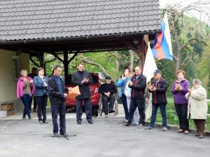 Predsednik sveta KS Planina pri Sevnici Anton Špan je spomnil na leta čakanja na to investicijo. 
